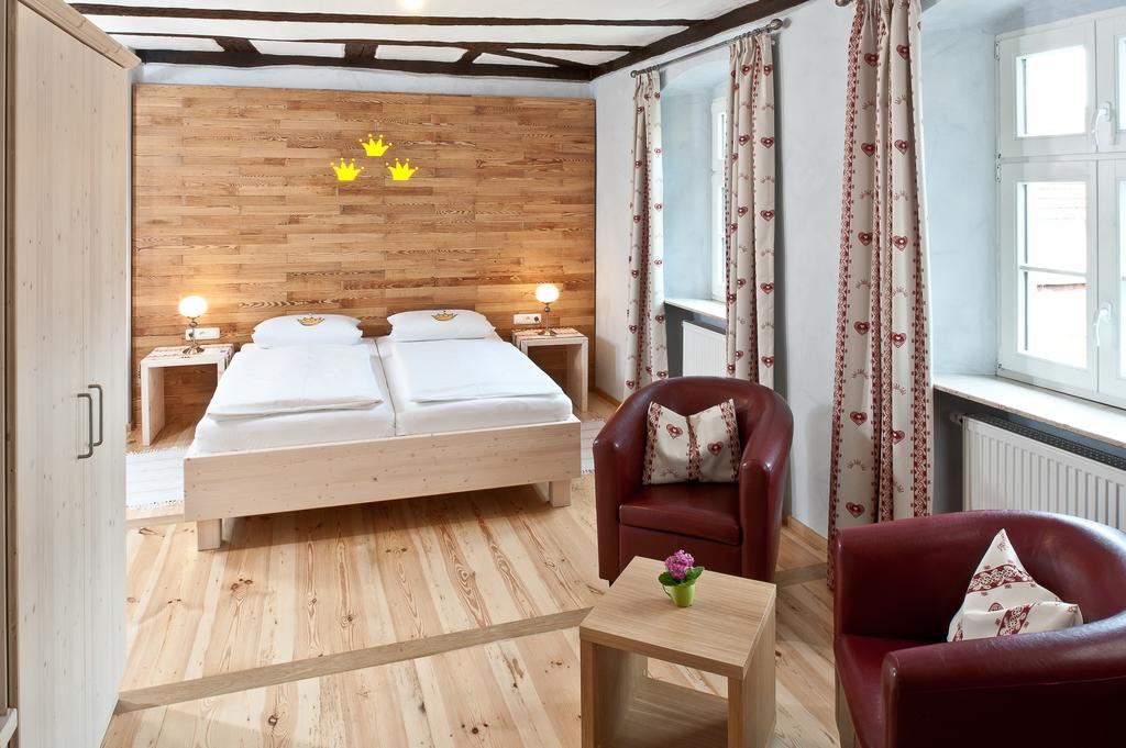 מאמלסדורף Hotel & Brauereigasthof Drei Kronen חדר תמונה