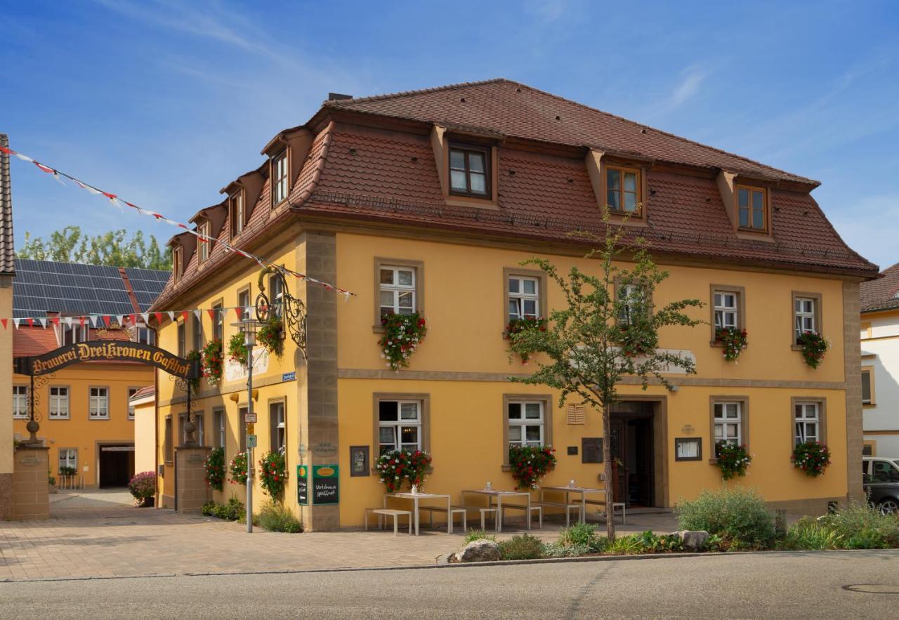 מאמלסדורף Hotel & Brauereigasthof Drei Kronen מראה חיצוני תמונה